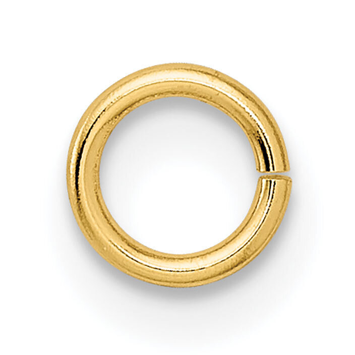20 Gauge 4.9mm Round Jump Ring Setting 14k Yellow Gold YG2856, MPN: YG2856,