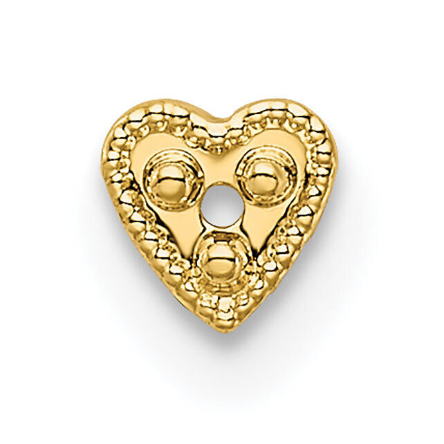 Top Heart Shaped Die Struck 1.3ct. Setting 14k Yellow Gold YG306, MPN: YG306,