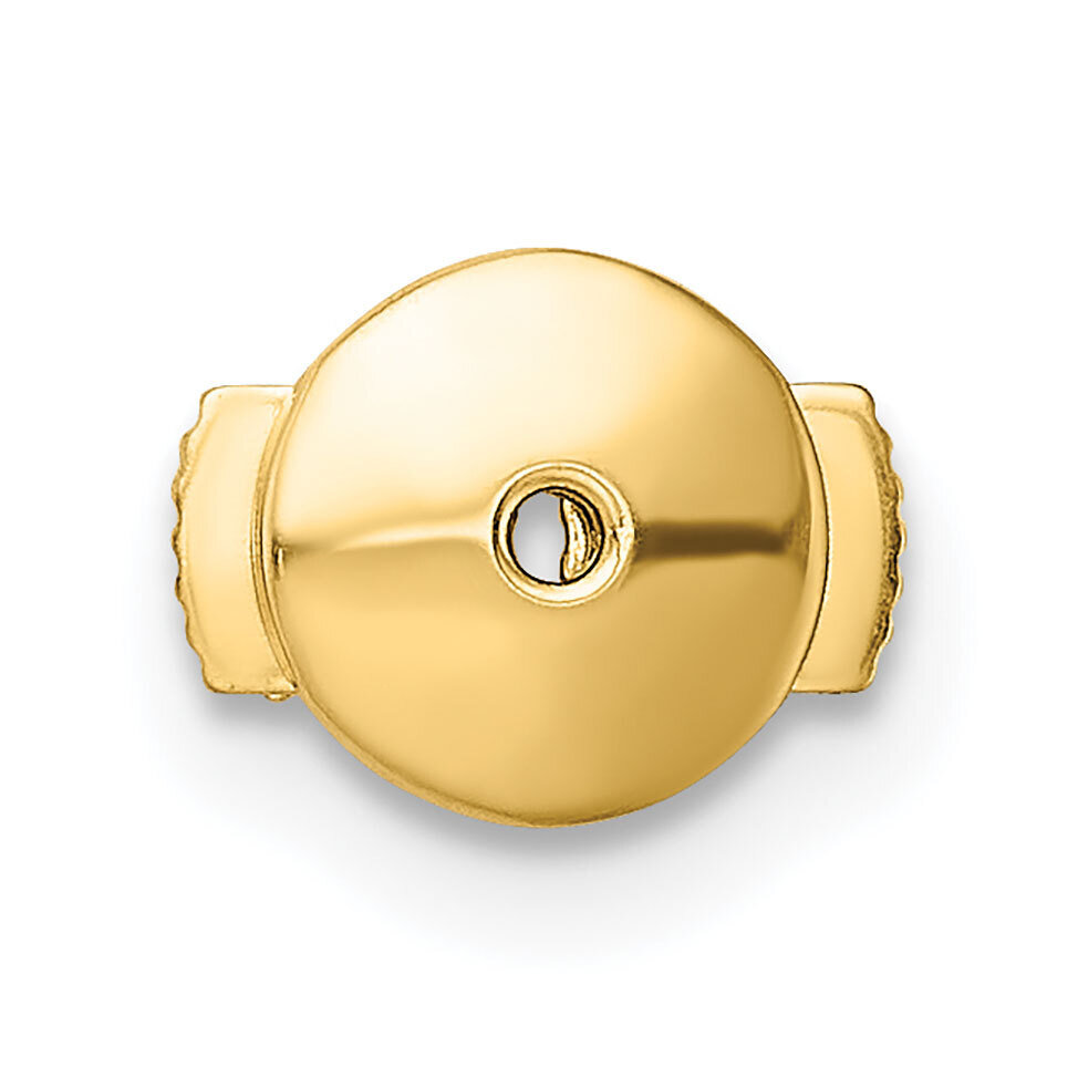 Small Guardian Straight Trigger Earring Mounting 14k Yellow Gold YG664, MPN: YG664,