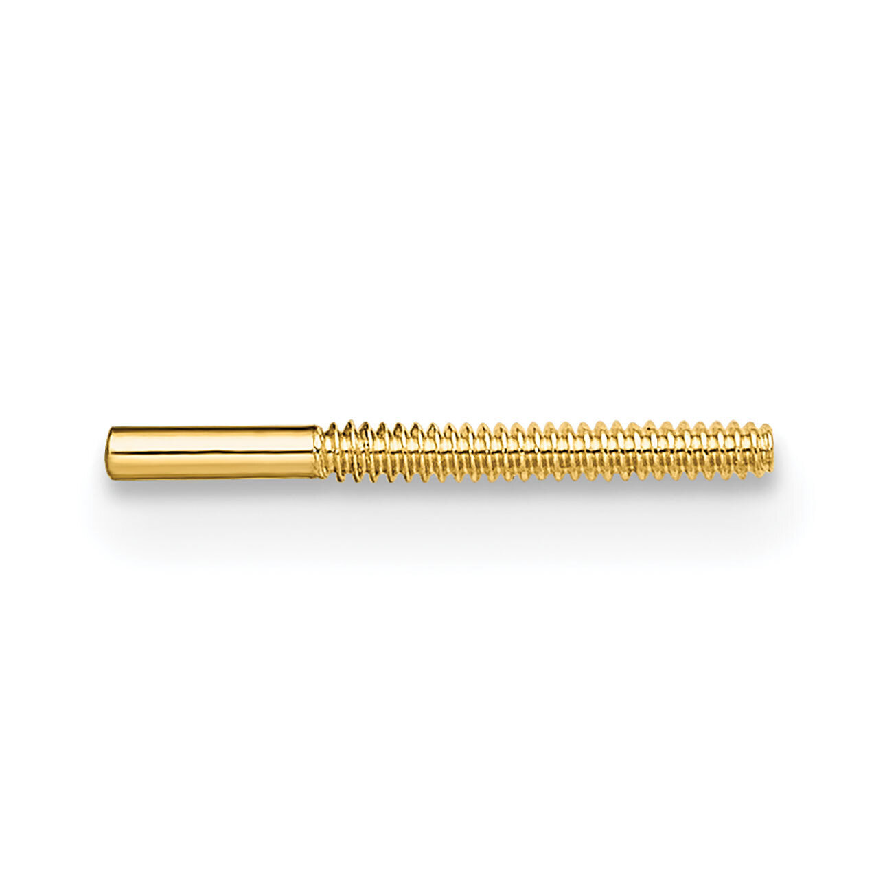 Threaded Earring Post 14k Yellow Gold YG675, MPN: YG675,
