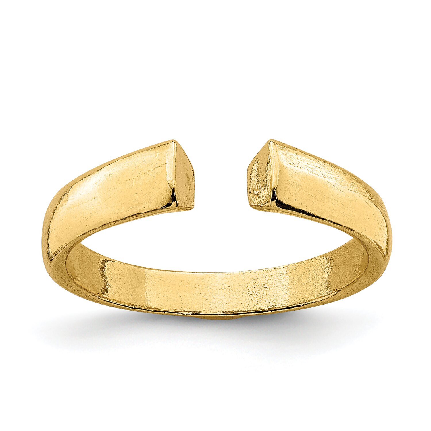 Flat End Casted Shank 14k Yellow Gold YGSH107, MPN: YGSH107,