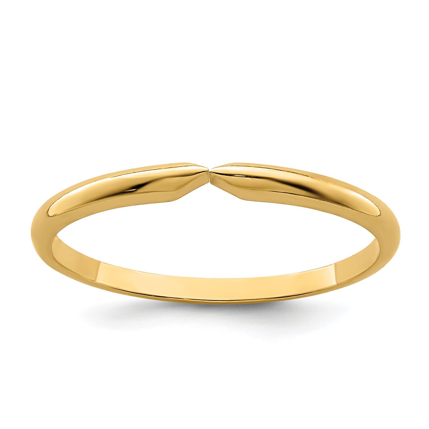 6-prong 1/2 round Very Lightweight Shank 14k Yellow Gold YGSH14, MPN: YGSH14,