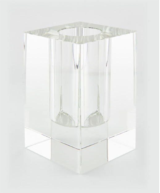 Tizo Crystal Spring Vase 6 Inch High PH302VAS