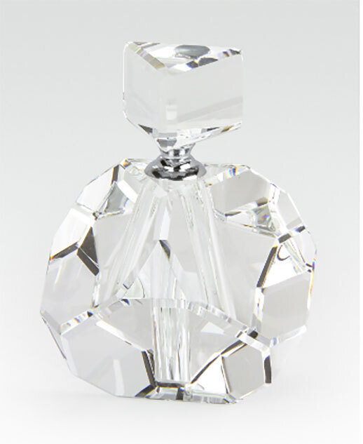 Tizo Crystal Glass Perfume Bottle Diamond Cut PH819PB