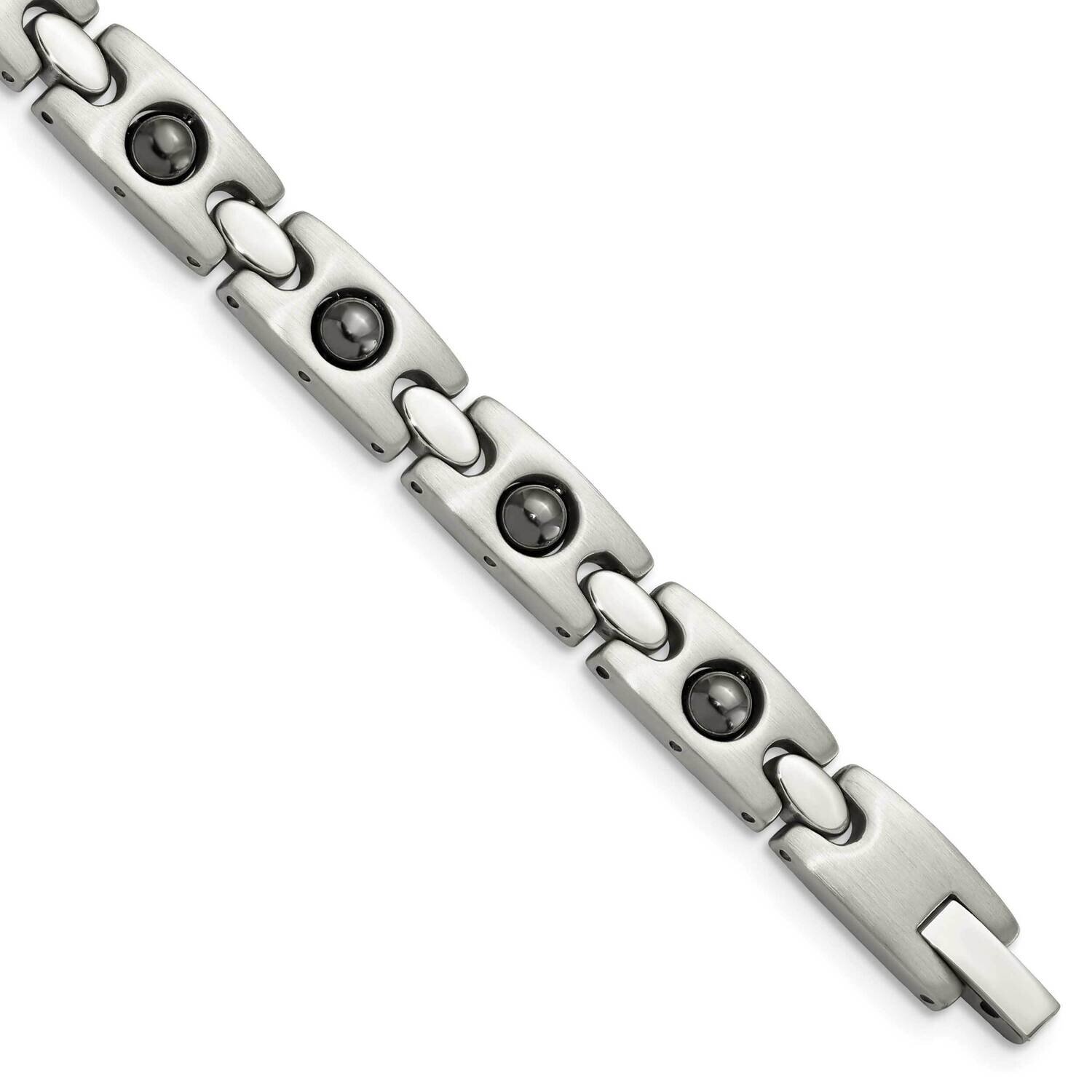 Magnetic Ball Accent Bracelet Stainless Steel SRB105-8.5 by Chisel, MPN: SRB105-8.5, 883957734675