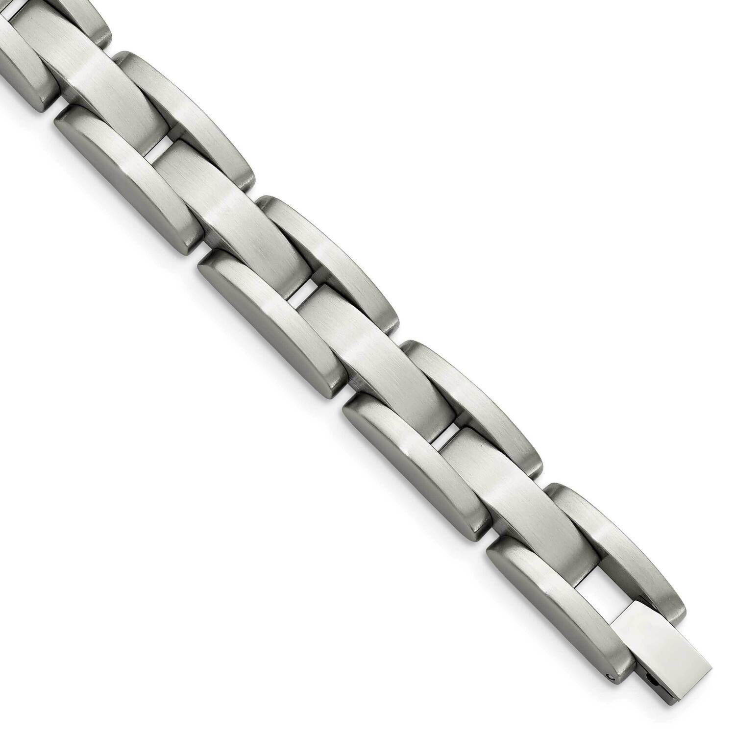 8 Inch Bracelet Stainless Steel Brushed SRB118-8 by Chisel, MPN: SRB118-8, 883957745077