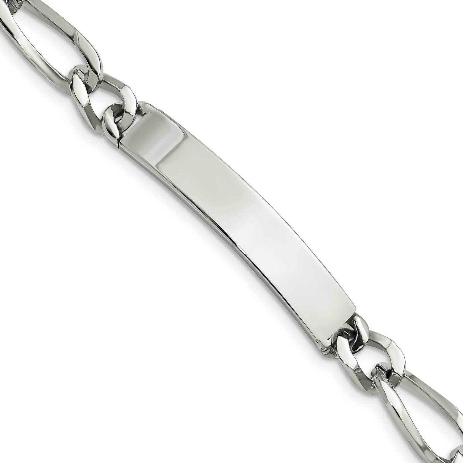 ID Bracelet Stainless Steel Polished SRB1402-9.25 by Chisel, MPN: SRB1402-9.25, 886774672397