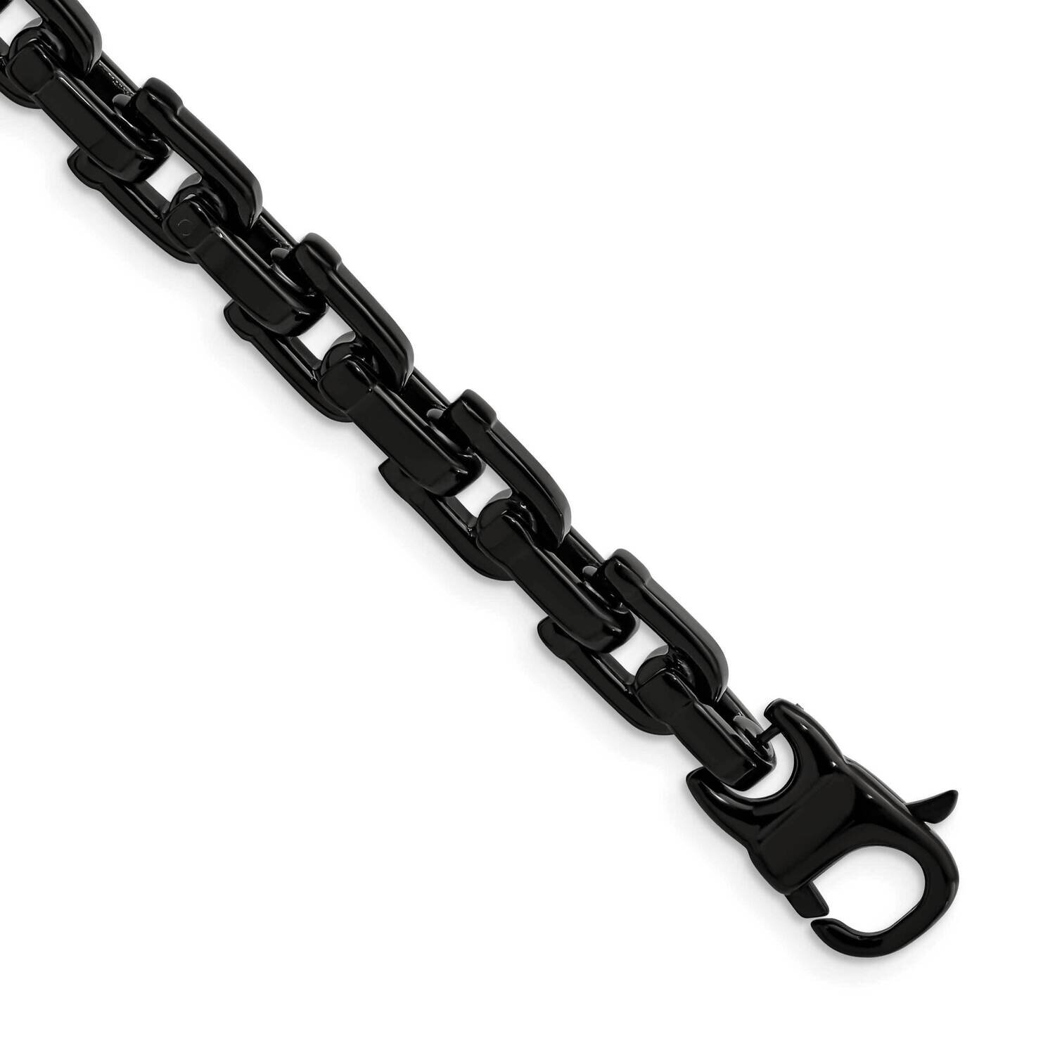 Black IP-plated Bracelet Stainless Steel SRB163-8.5 by Chisel, MPN: SRB163-8.5, 883957745411