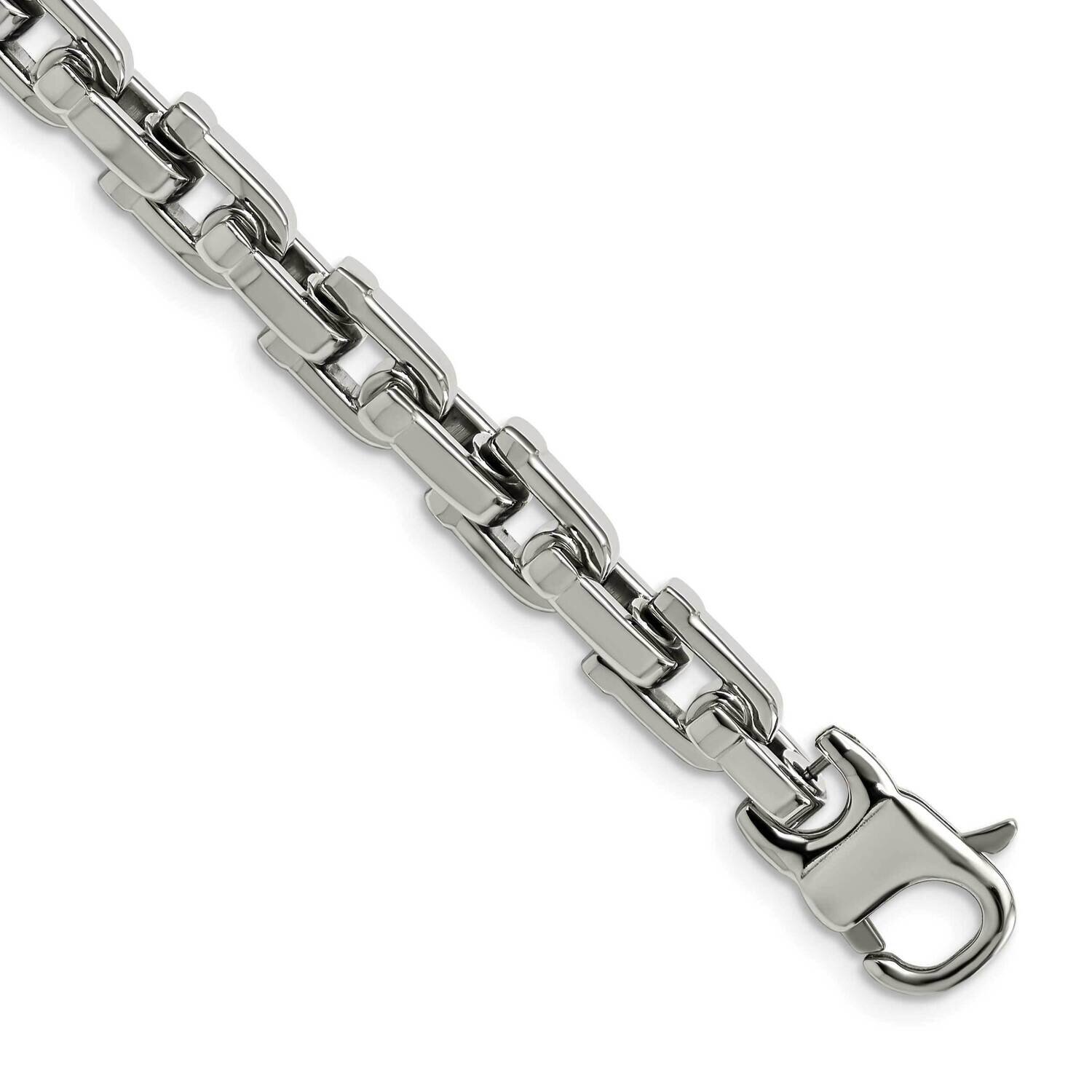 8.5 Inch Bracelet Stainless Steel Polished SRB164-8.5