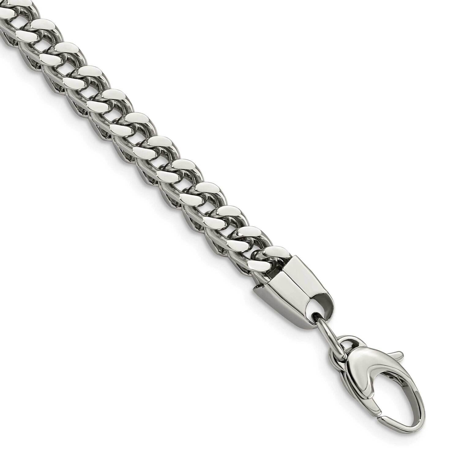 Franco Link 9 Inch Bracelet Stainless Steel SRB518-9 by Chisel, MPN: SRB518-9, 886774035628