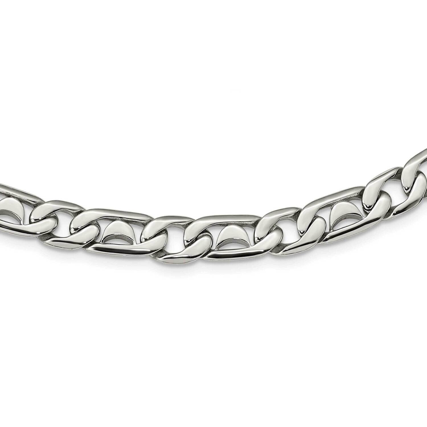 Links Necklace Stainless Steel Polished SRN1092-24 by Chisel, MPN: SRN1092-24, 883957527918