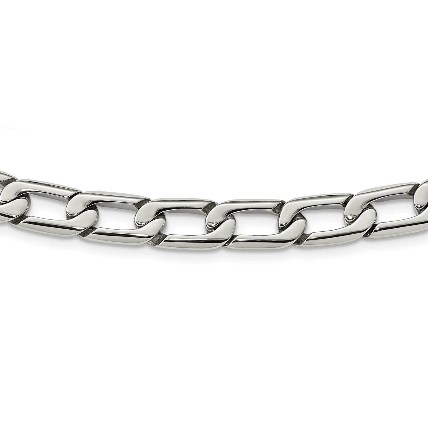 Squares Necklace Stainless Steel Polished SRN1106-24 by Chisel, MPN: SRN1106-24, 883957370095