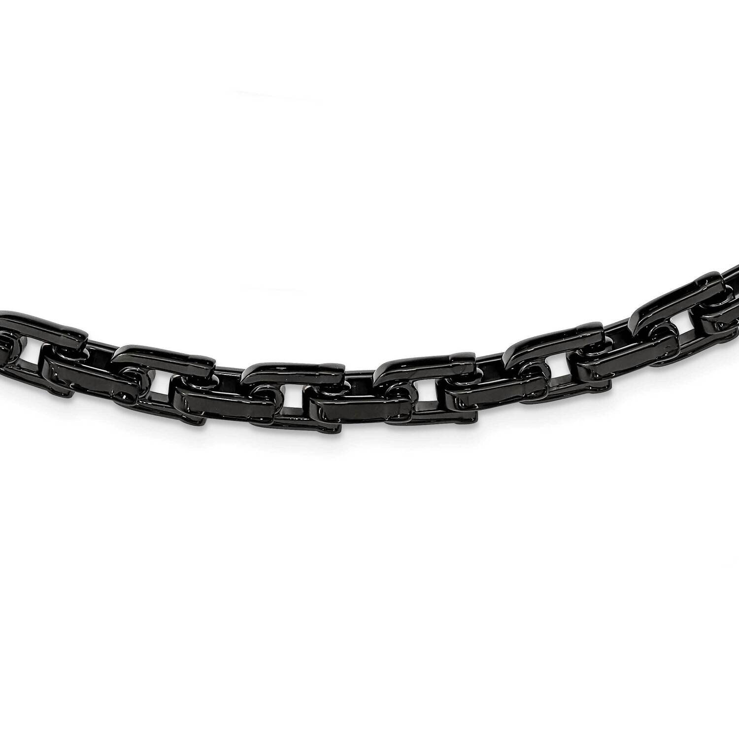 Black IP-plated Necklace Stainless Steel SRN163-20 by Chisel, MPN: SRN163-20, 883957748344