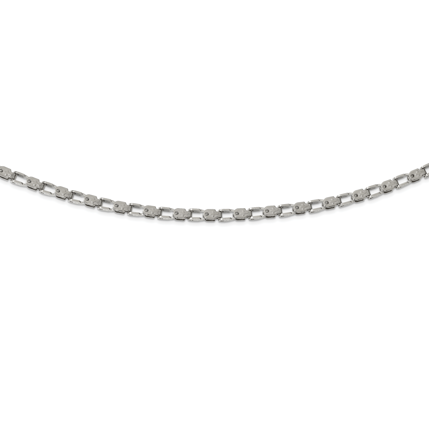 Fancy Link 18 Inch Chain Stainless Steel Polished SRN2689 by Chisel, MPN: SRN2689, 191101018534