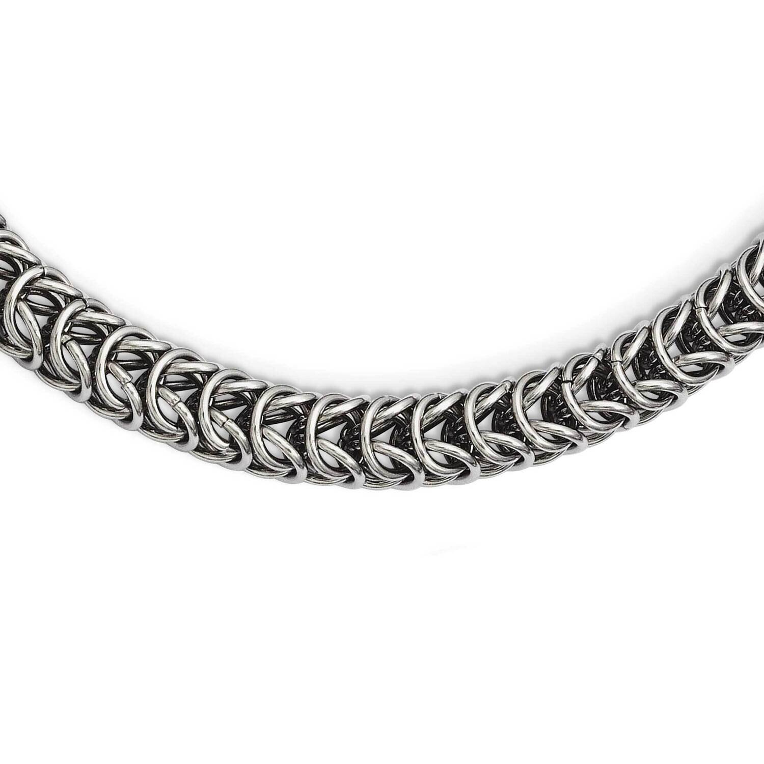 Fancy 18 Inch Necklace Stainless Steel SRN947-18