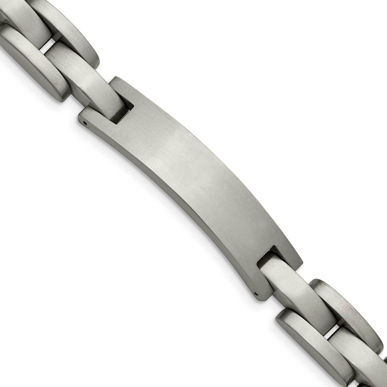 Brushed ID 8.75 Inch Bracelet Titanium TBB122-8.75 by Chisel, MPN: TBB122-8.75, 883957874289