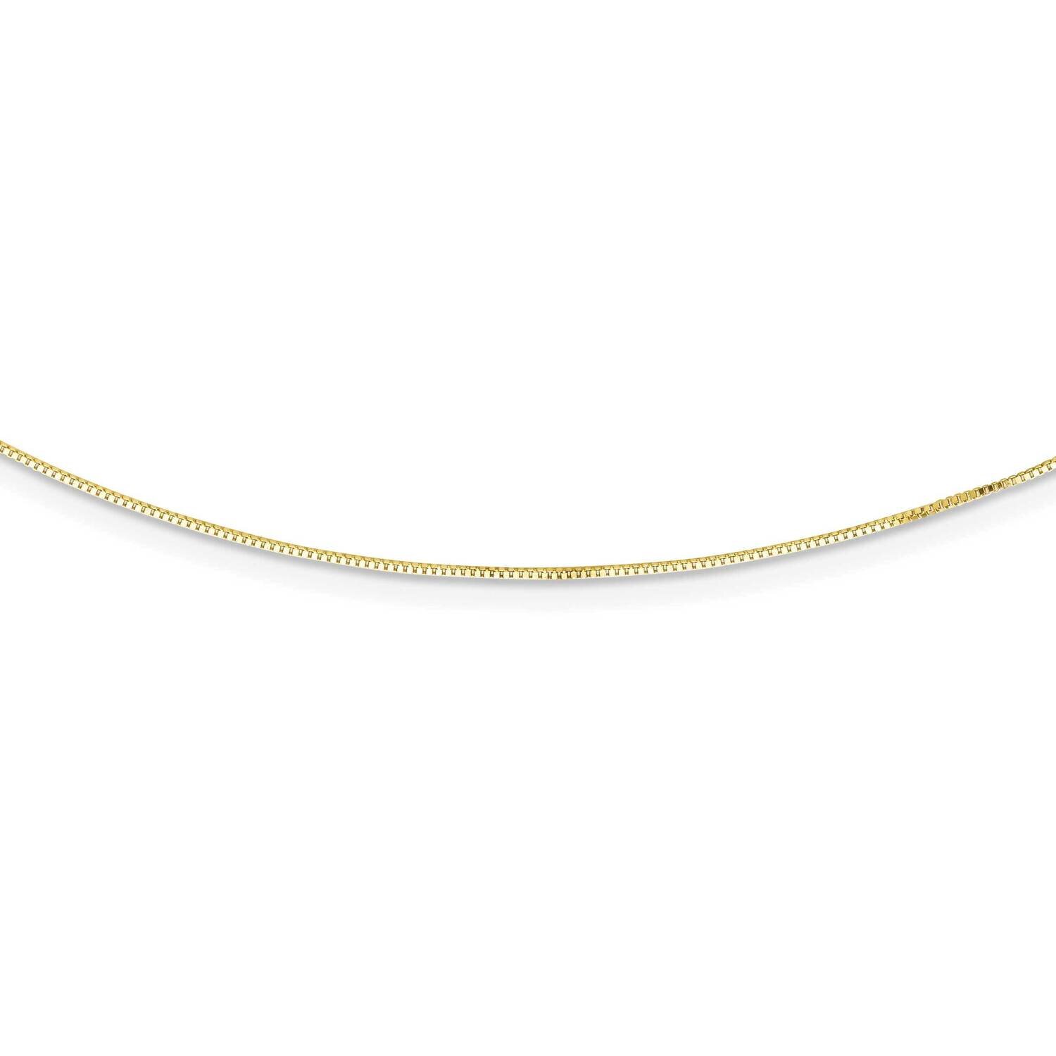 Yellow Box Chain with 17 and 19 Ring 10k Gold 1CBEL20034, MPN: 1CBEL20034, 191101417542
