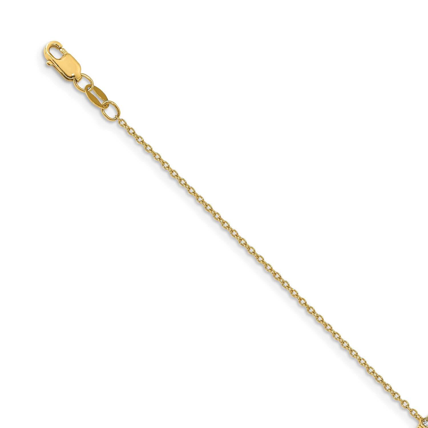 Arrow Bracelet 14k Gold Diamond BM3723-005-YA, MPN: BM3723-005-YA, 883957252223