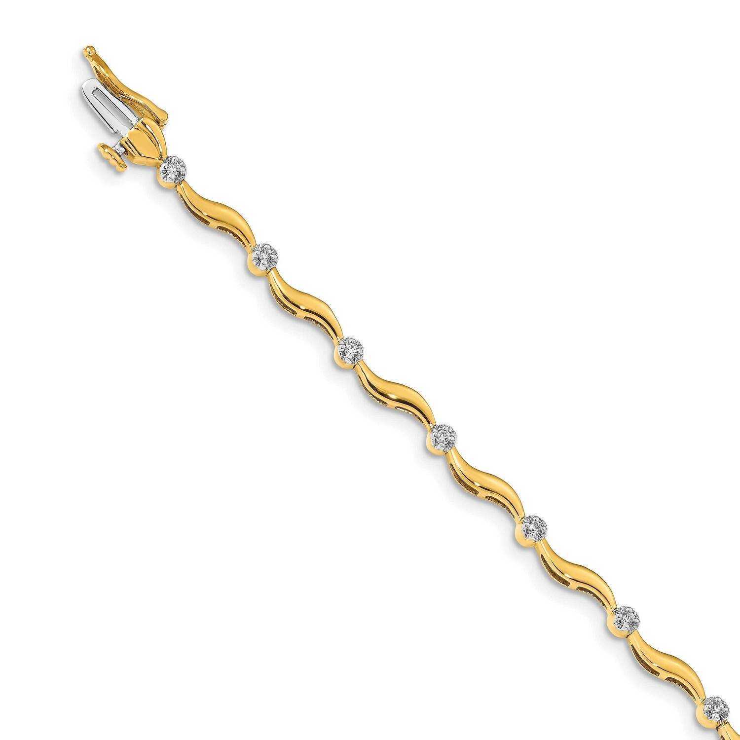 Bracelet 14k Gold Diamond BM4603-015-YA