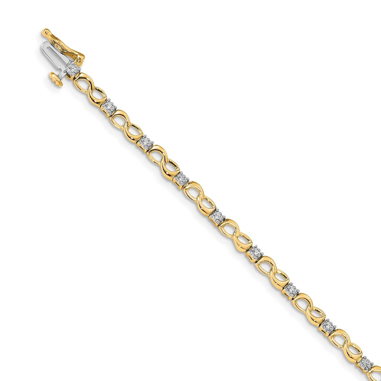 Bracelet 14k Gold Diamond BM4627-015-YA
