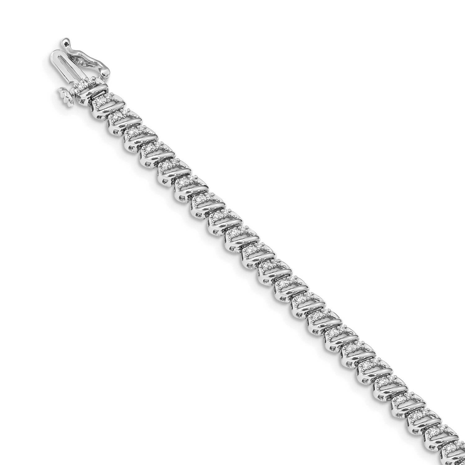 Bracelet 14k White Gold Diamond BM4632-050-WA
