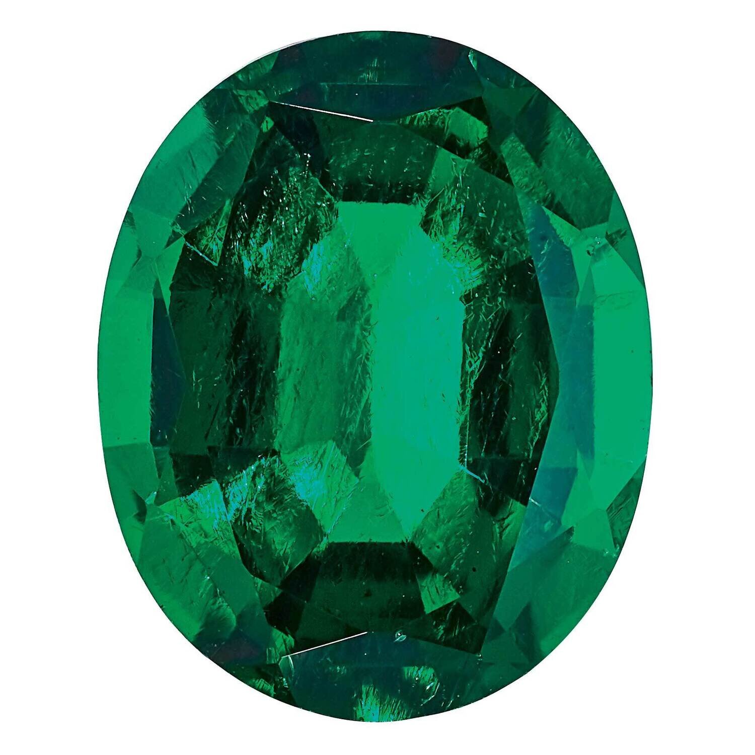 Emerald 5x3mm Oval Created CE-0503-OVF, MPN: CE-OVF,