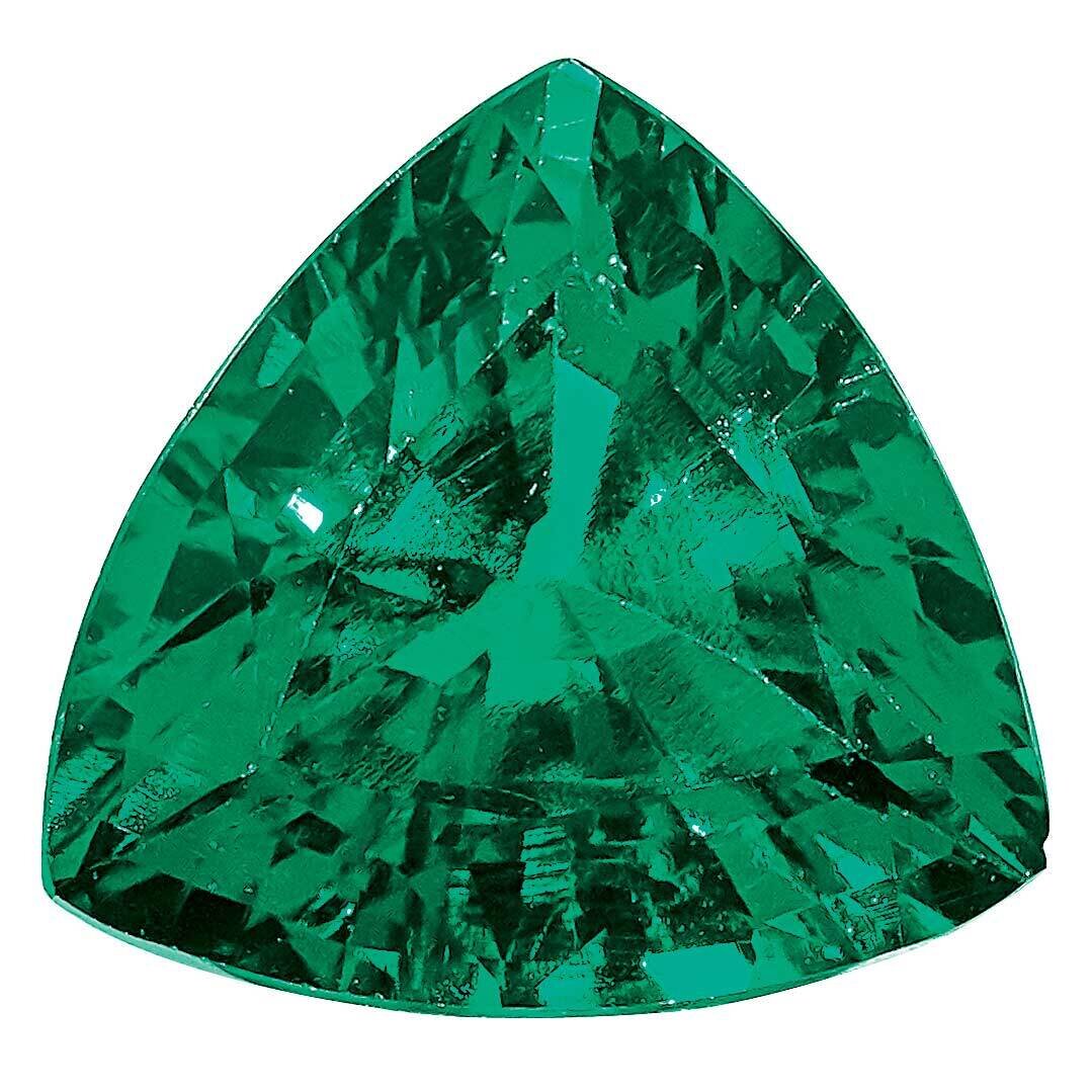 Emerald 5mm Trillion Created CE-0500-TRF, MPN: CE-TRF,