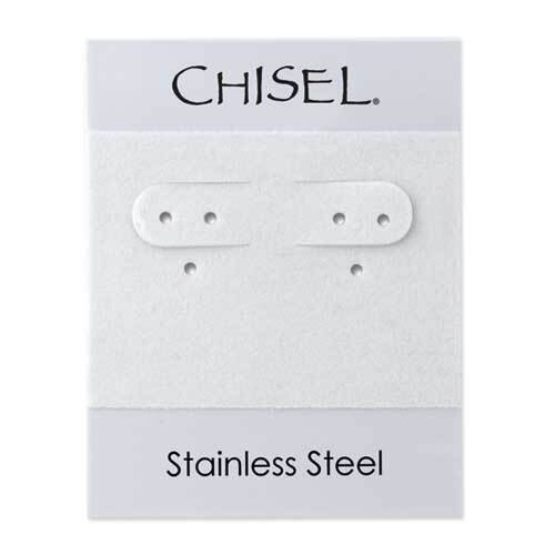 Package Of 12 Chisel Hanging Earring Card CHCARD1, MPN: CHCARD1,