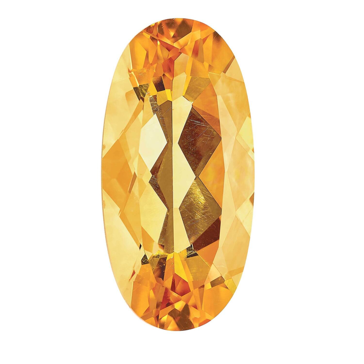 Citrine 20x10mm Oval AA Quality CI-2010-OVF-AA, MPN: CI-2010-OVF-AA,