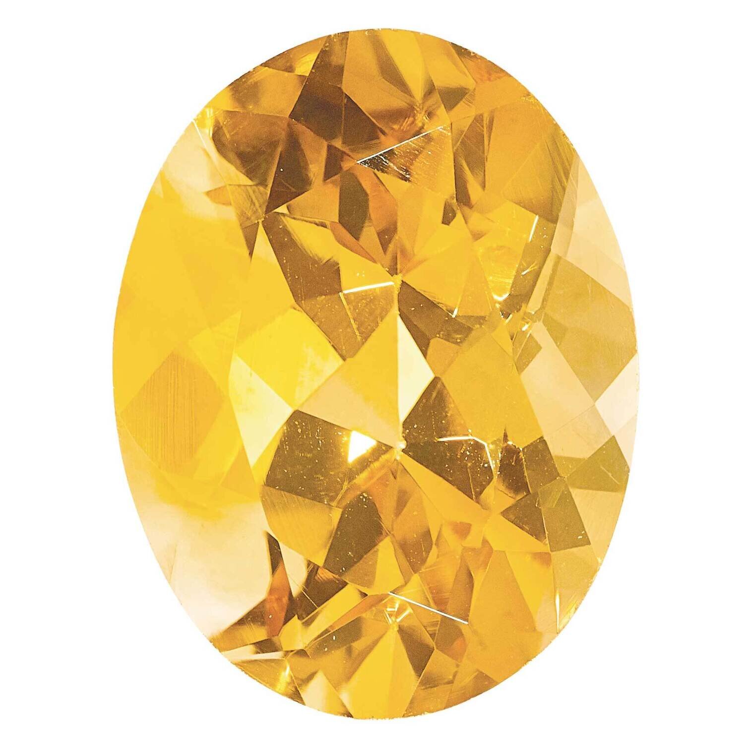 Citrine 20x10mm Oval A Quality CI-2010-OVF-A, MPN: CI-OVF-A,