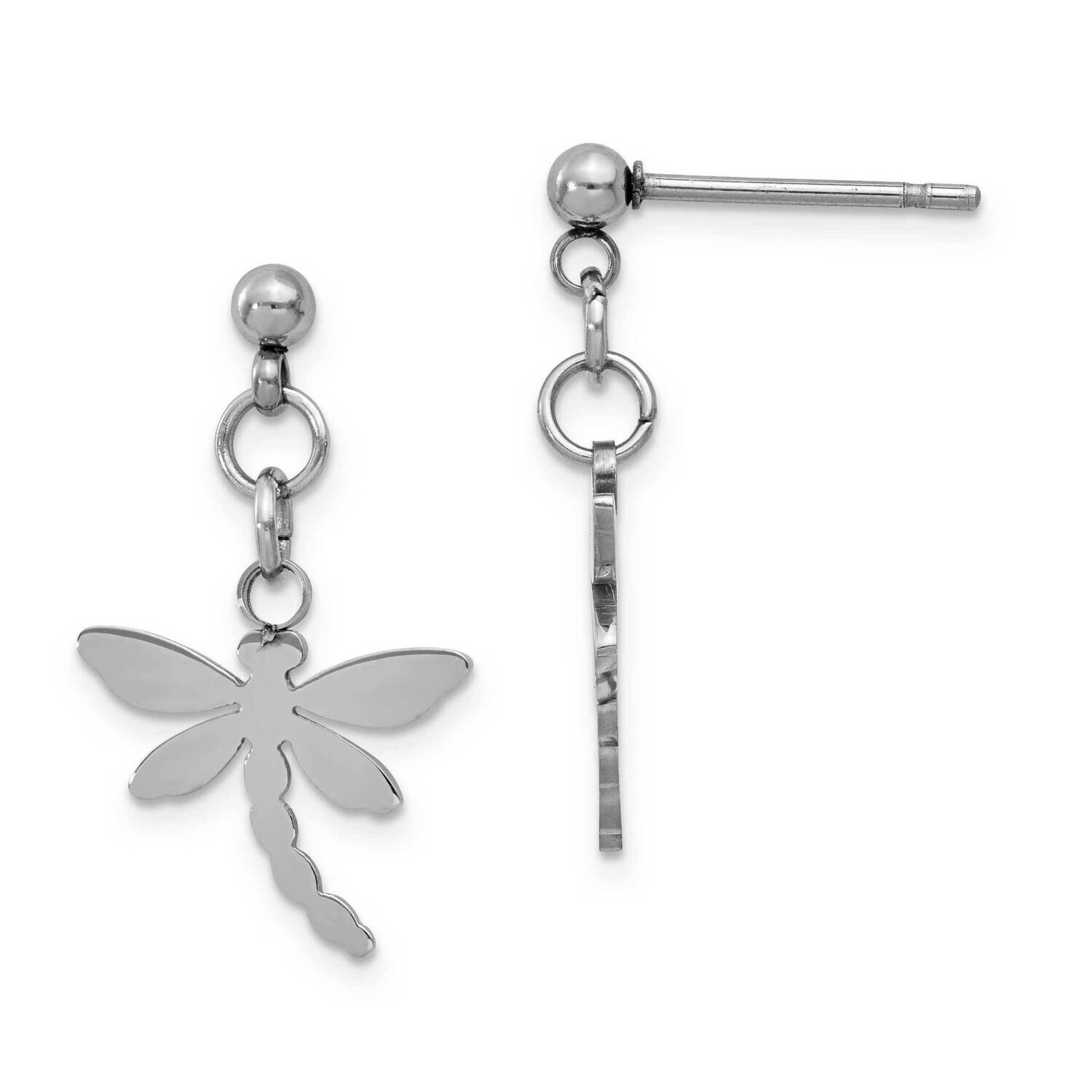 DragoNFLy Post Dangle Earrings Stainless Steel Polished CMEI17852, MPN: CMEI17852, 191101003776