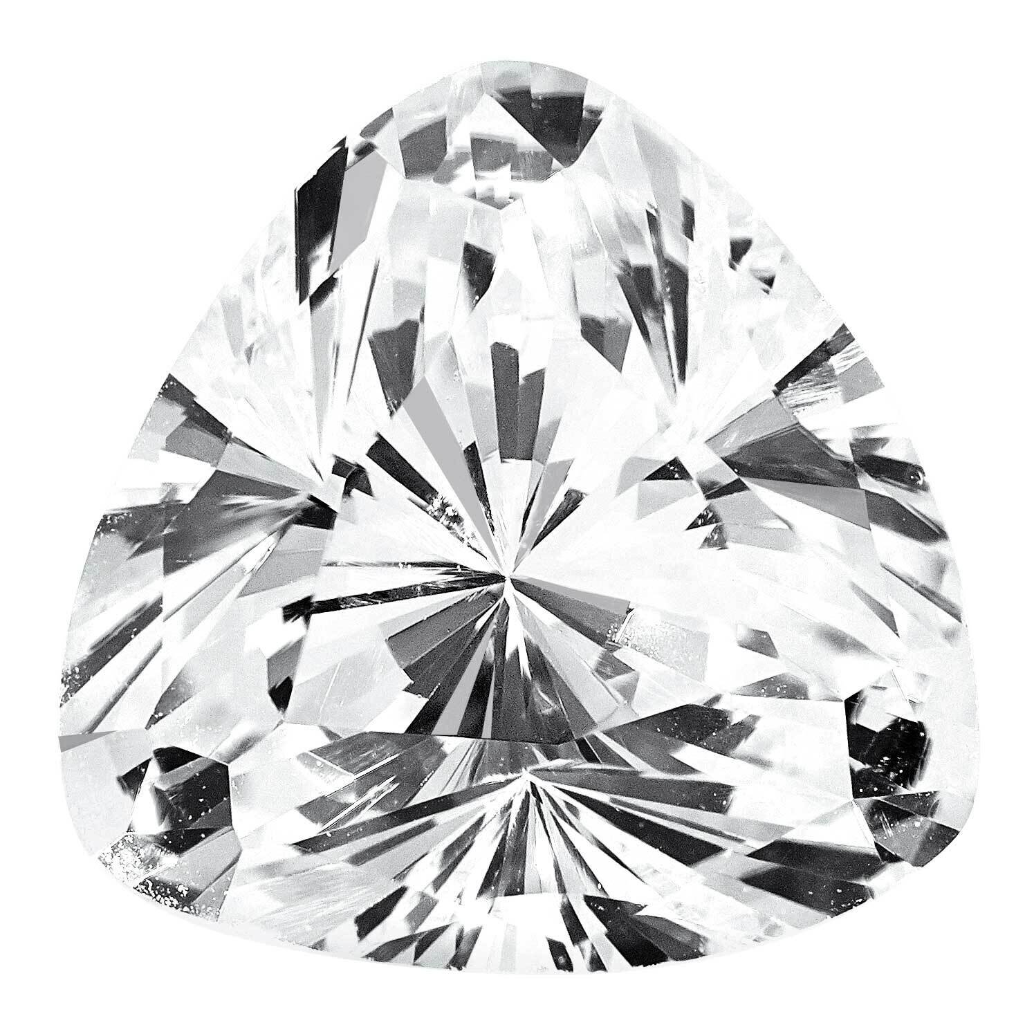 Cubic Zirconia White 3mm Trillion A Quality CZ-0300-TRF-WH-A, MPN: CZ-TRF-WH-A,