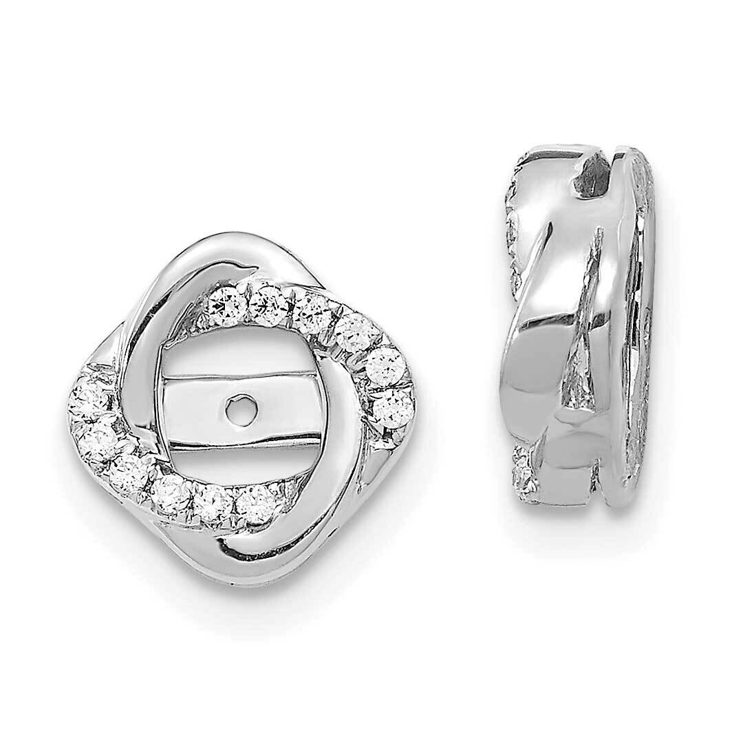 Jacket Earring 14k White Gold Diamond EJM5320-013-WA, MPN: EJM5320-013-WA, 191101386374