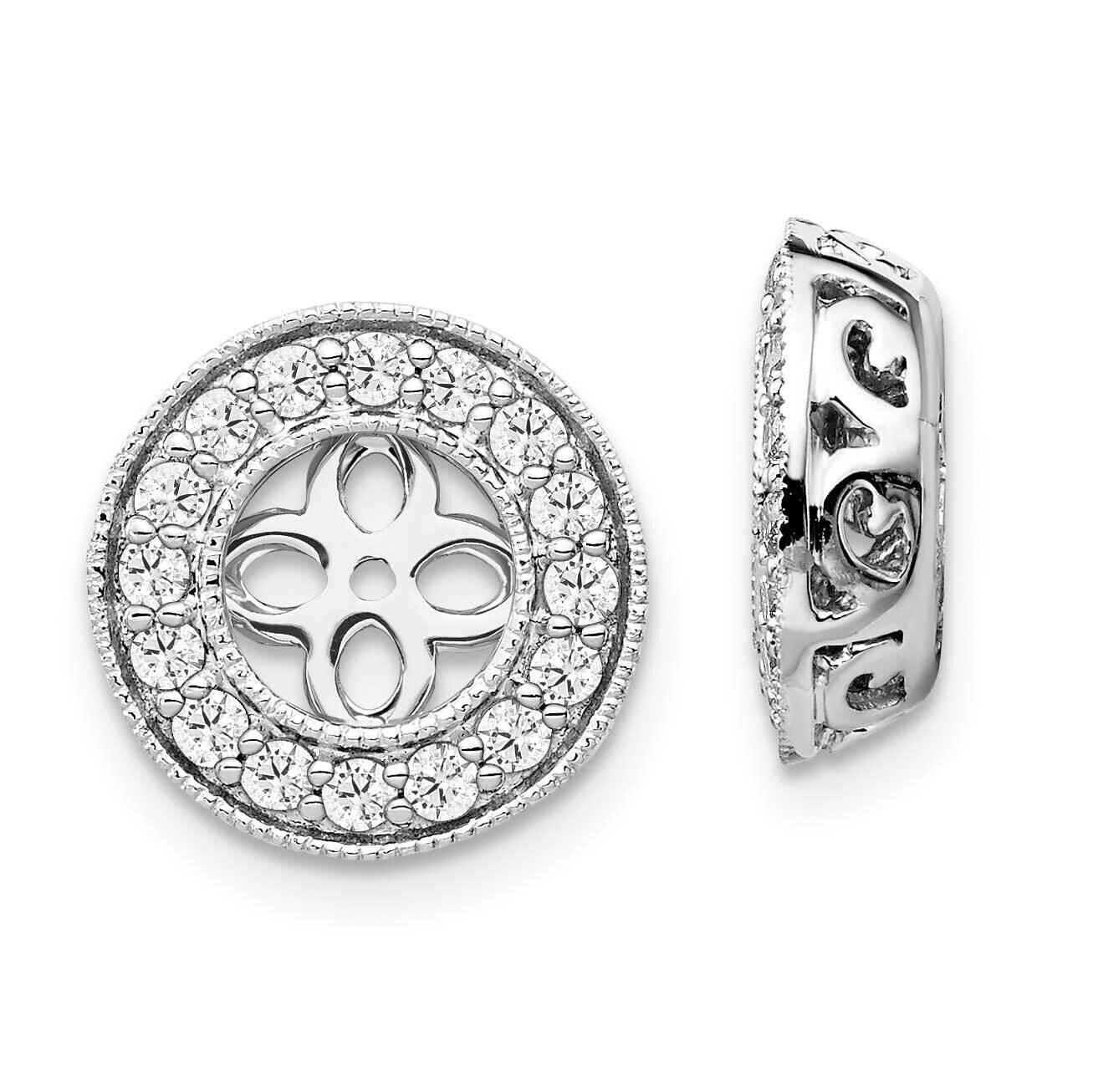 Diamond Vs/Si D E F Earring Jackets 14k White Gold True Origin Lab Grown EM1001-050-WLD, MPN: EM100…