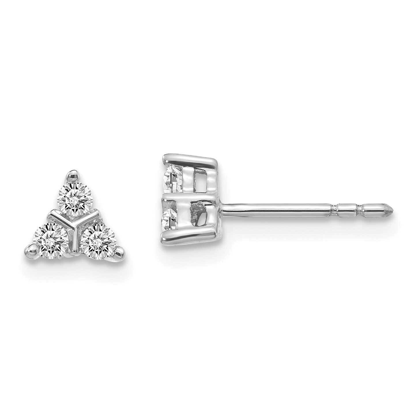 Earrings 14k White Gold Diamond EM4171-025-WA, MPN: EM4171-025-WA, 883957262024