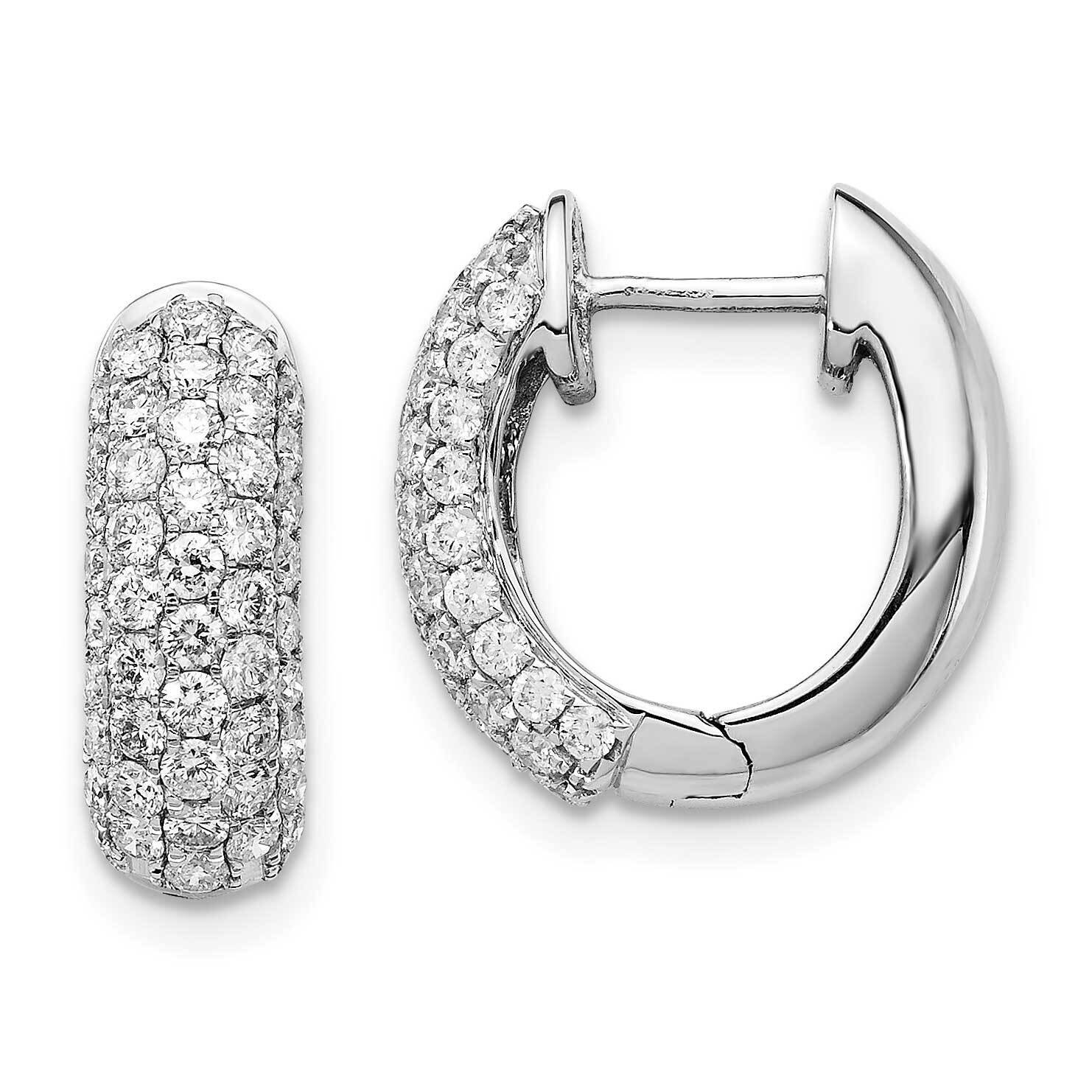 Earrings 14k White Gold Diamond EM5392-120-WA, MPN: EM5392-120-WA, 191101333651