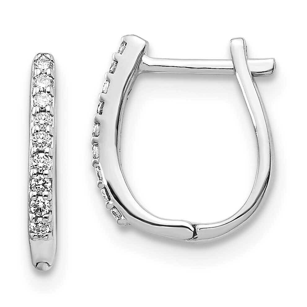 Earrings 14k White Gold Diamond EM5413-010-WA, MPN: EM5413-010-WA, 191101333729