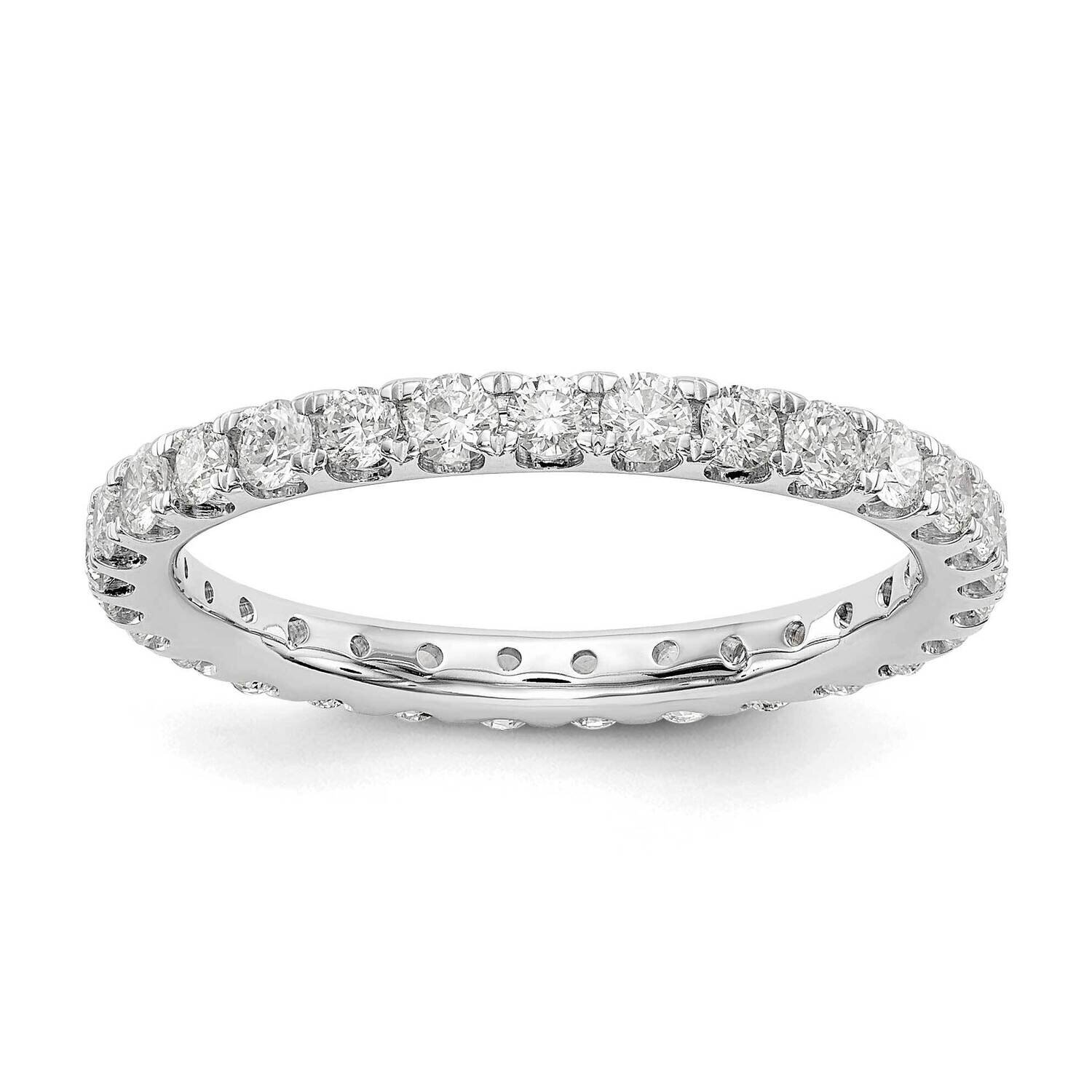 Diamond Vs/Si, D E F, 1Ct. Eternity Band 14k White Gold True Origin Lab Grown ET0005-100-45W4LD, MP…