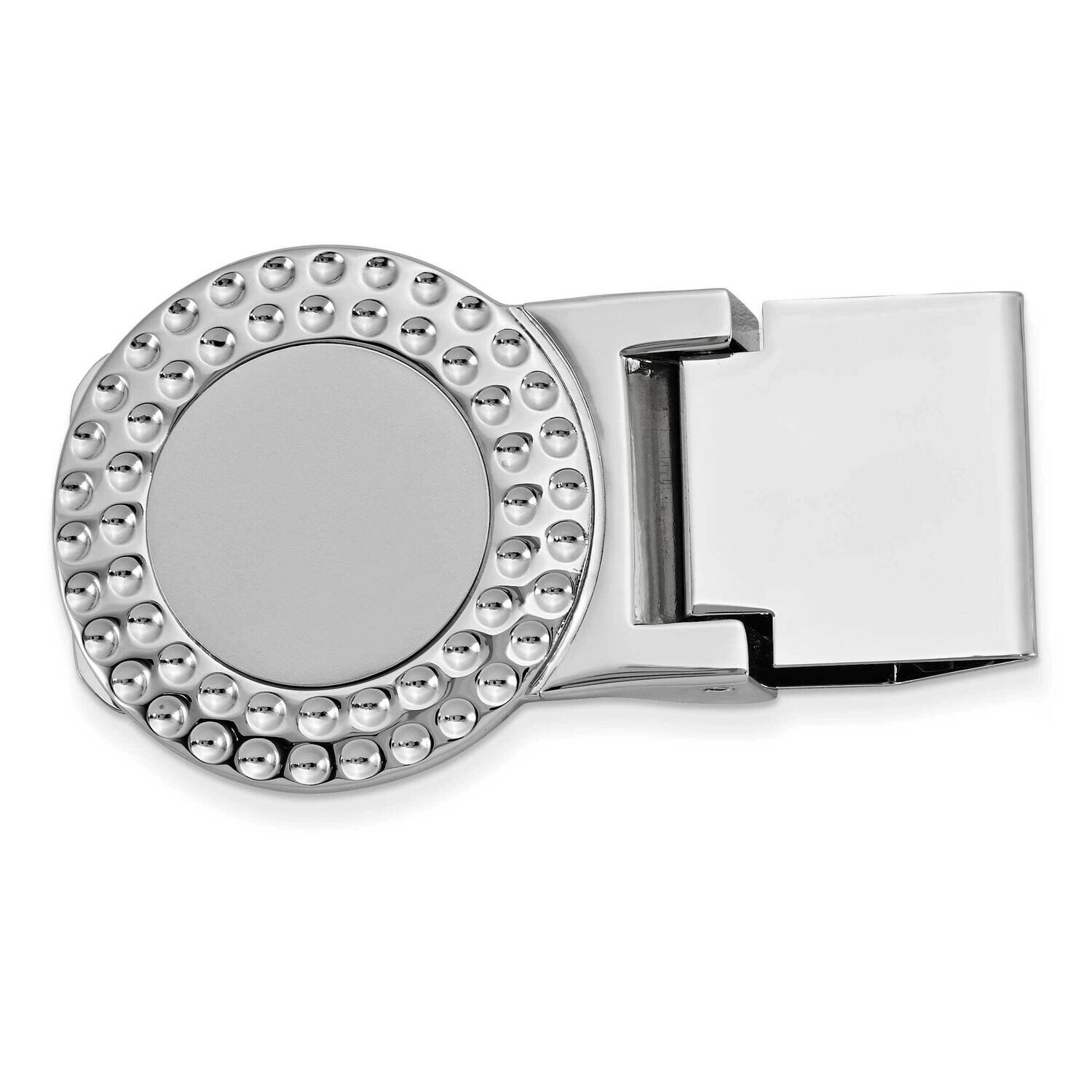 Round Money Clip Silver-tone GM12362, MPN: GM12362, 788089027797