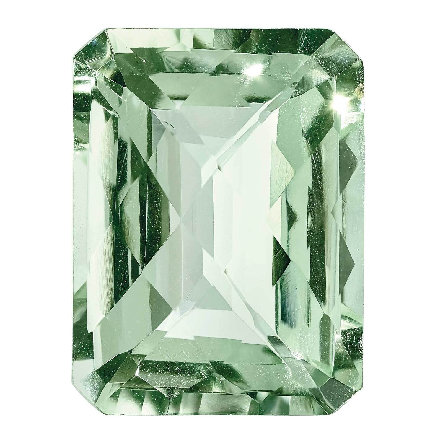 Green Quartz 6x4mm Oct Checkerboard AA Quality GQ-0604-OCX-AA, MPN: GQ-OCX-AA,