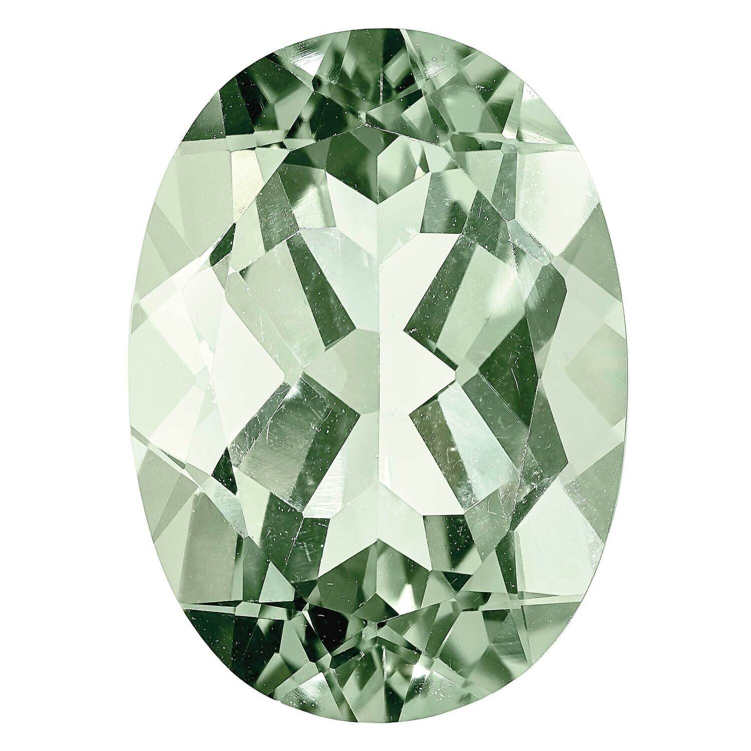 Green Quartz 5x3mm Oval AA Quality GQ-0503-OVF-AA, MPN: GQ-OVF-AA,