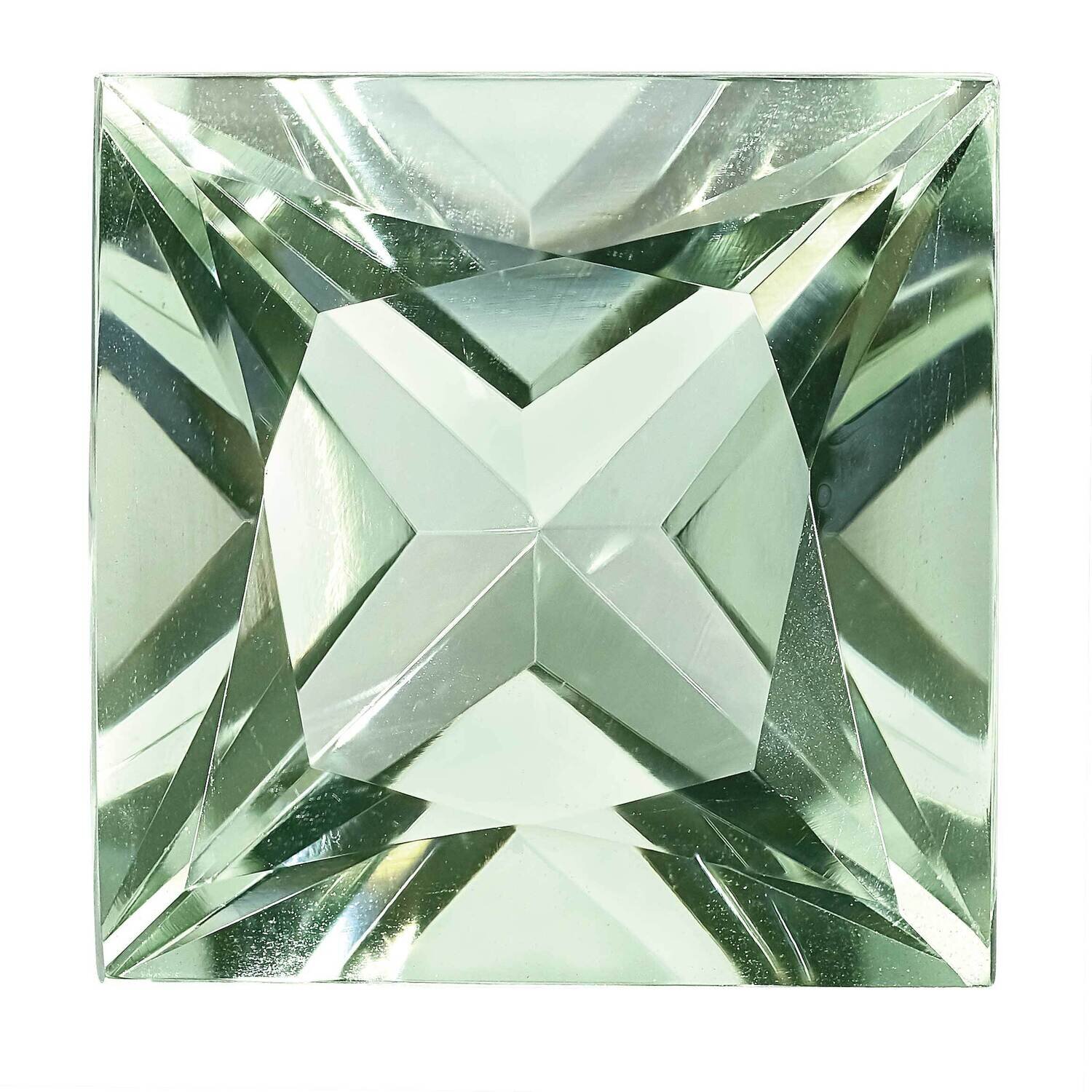 Green Quartz 4mm Princess AA Quality GQ-0400-SQP-AA, MPN: GQ-SQP-AA,