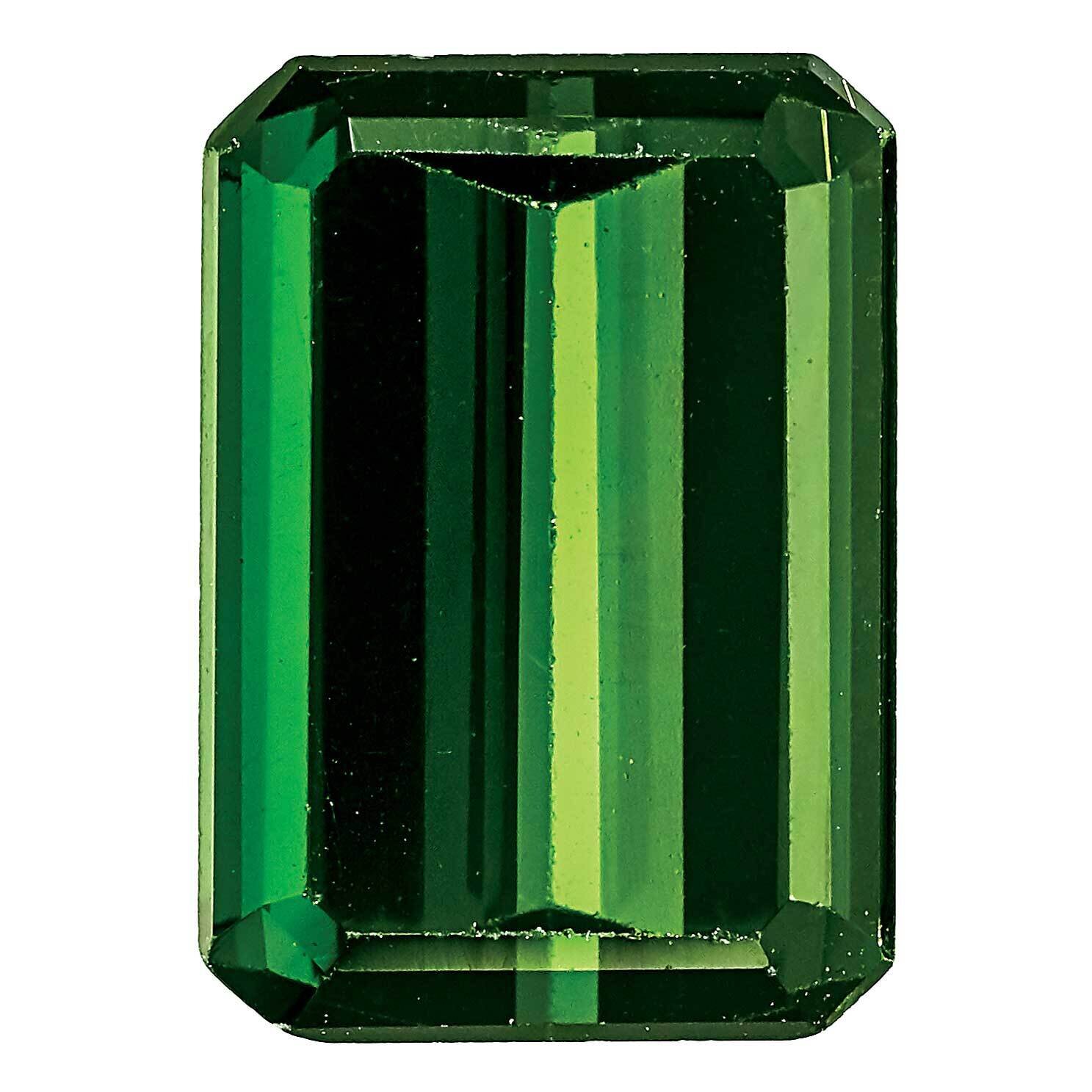 Green Tourmaline 6x4mm Emerald Cut AA Quality GT-0604-OCE-AA