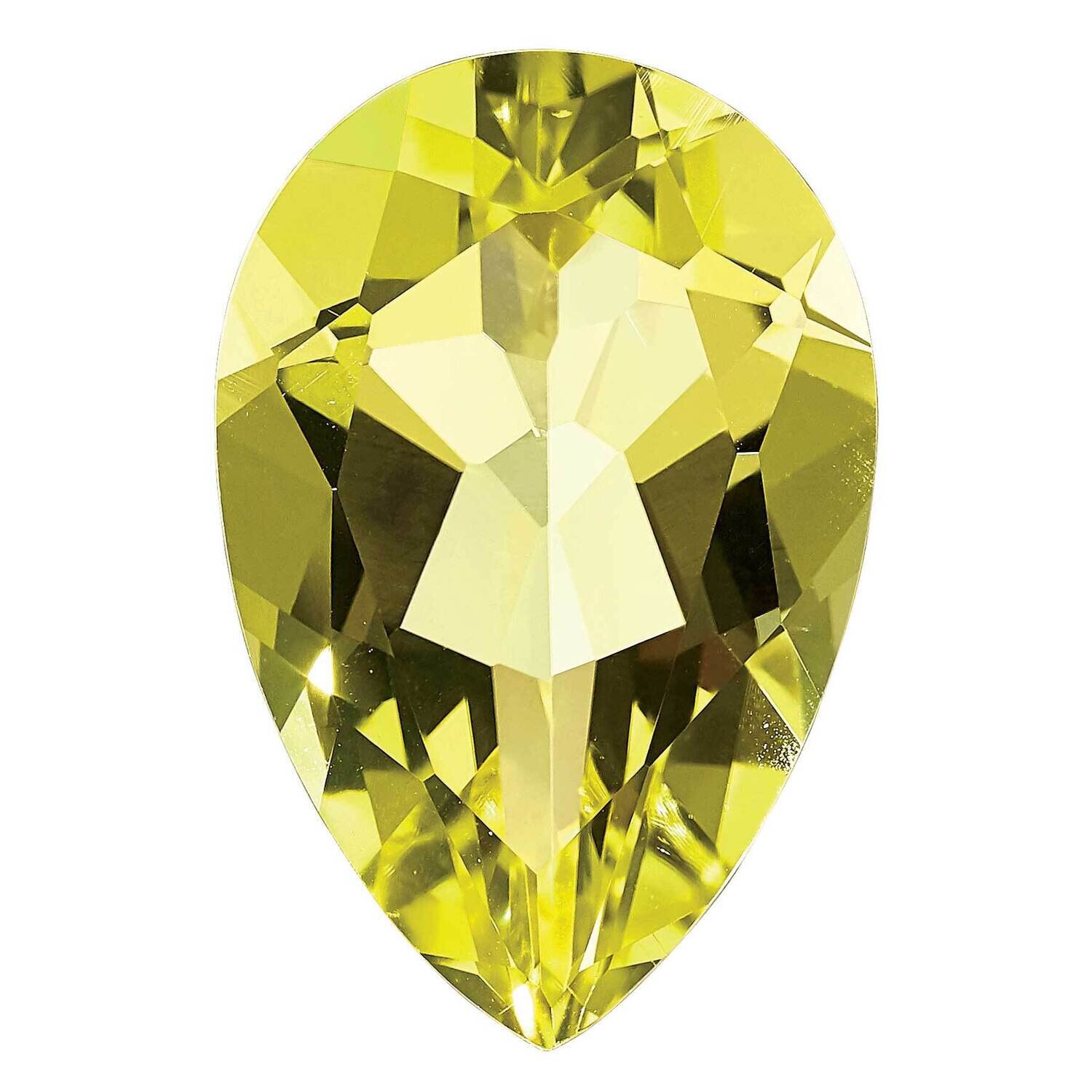 Lemon Quartz 5x3mm Pear AA Quality LQ-0503-PSF-AA, MPN: LQ-PSF-AA,