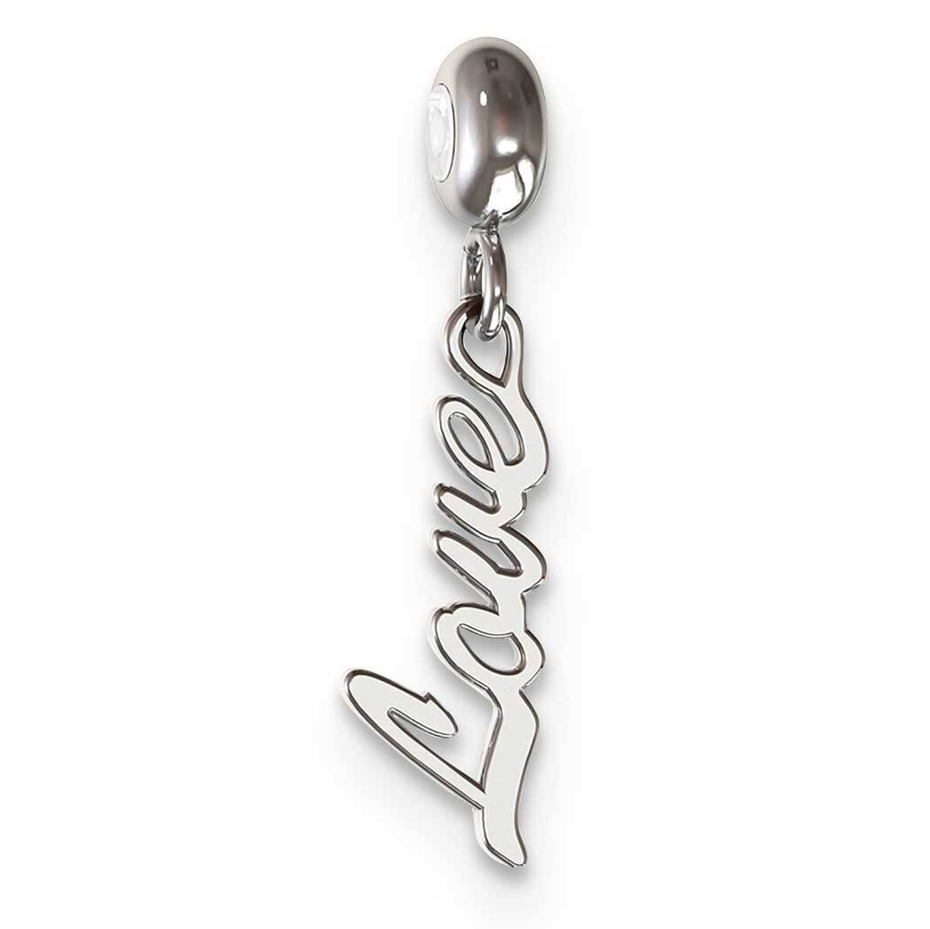 Memi Love Charm Sterling Silver Rhodium-plated ME117-SS