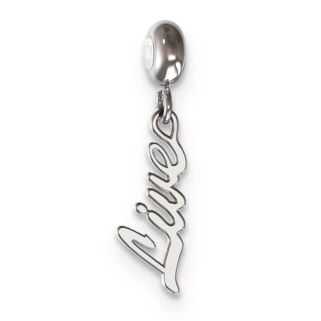 Memi Live Charm Sterling Silver Rhodium-plated ME127-SS, MPN: ME127-SS,