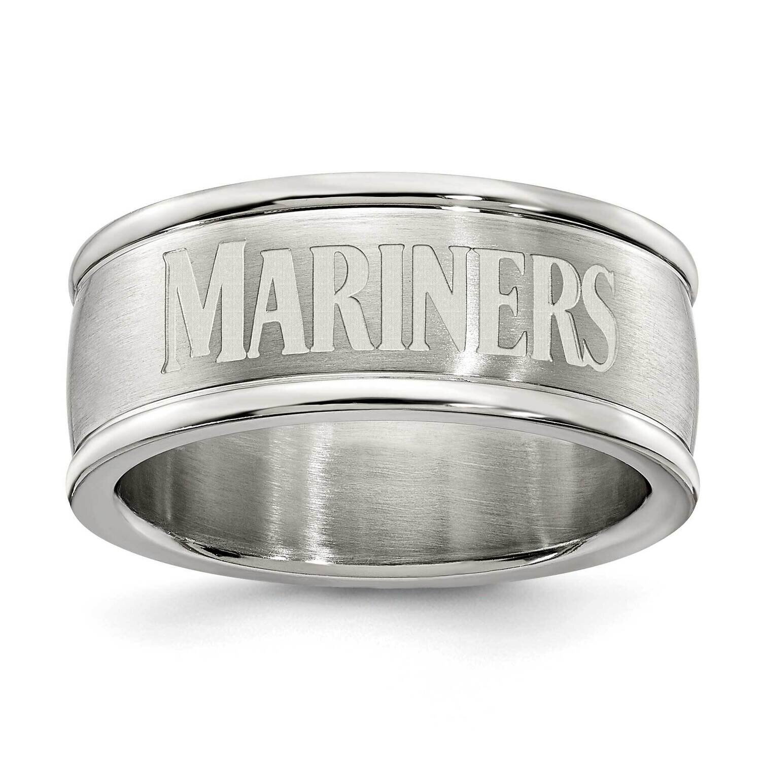 Seattle Mariners Logo Band Ring Stainless Steel MRN035-SZ6, MPN: MRN035, 634401792105