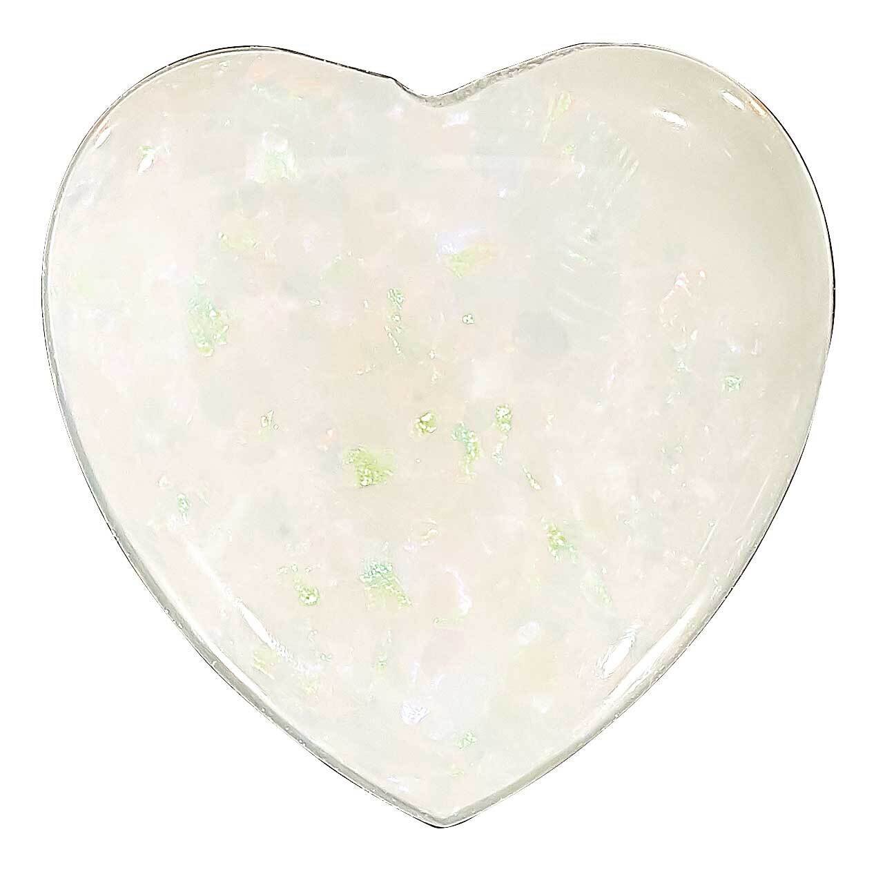 Opal 4mm Heart Cabochon A Quality OP-0400-HTC-A, MPN: OP-HTC-A,