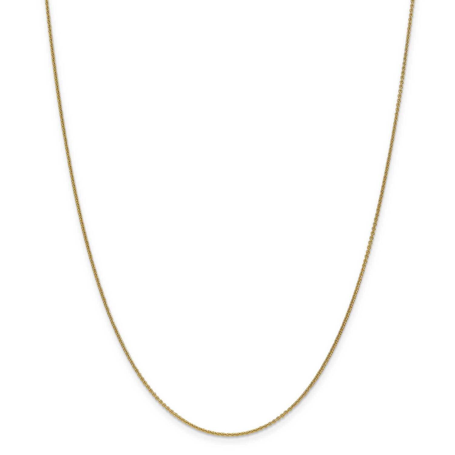 1mm Cable Chain 14k Gold PEN53-16, MPN: PEN53, 886774104621