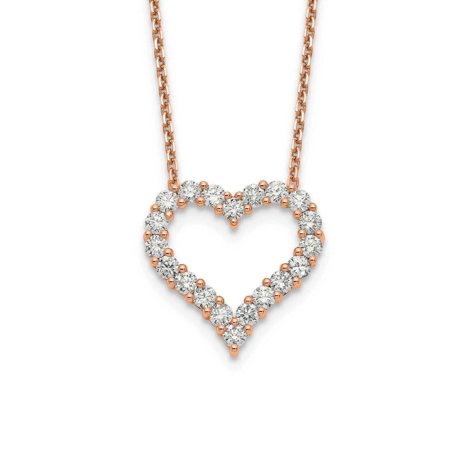 14Kr True Origin Vs/Si, D E F, Heart Pendant Necklace Lab Grown Diamond PM1001-150-RLD, MPN: PM1001…